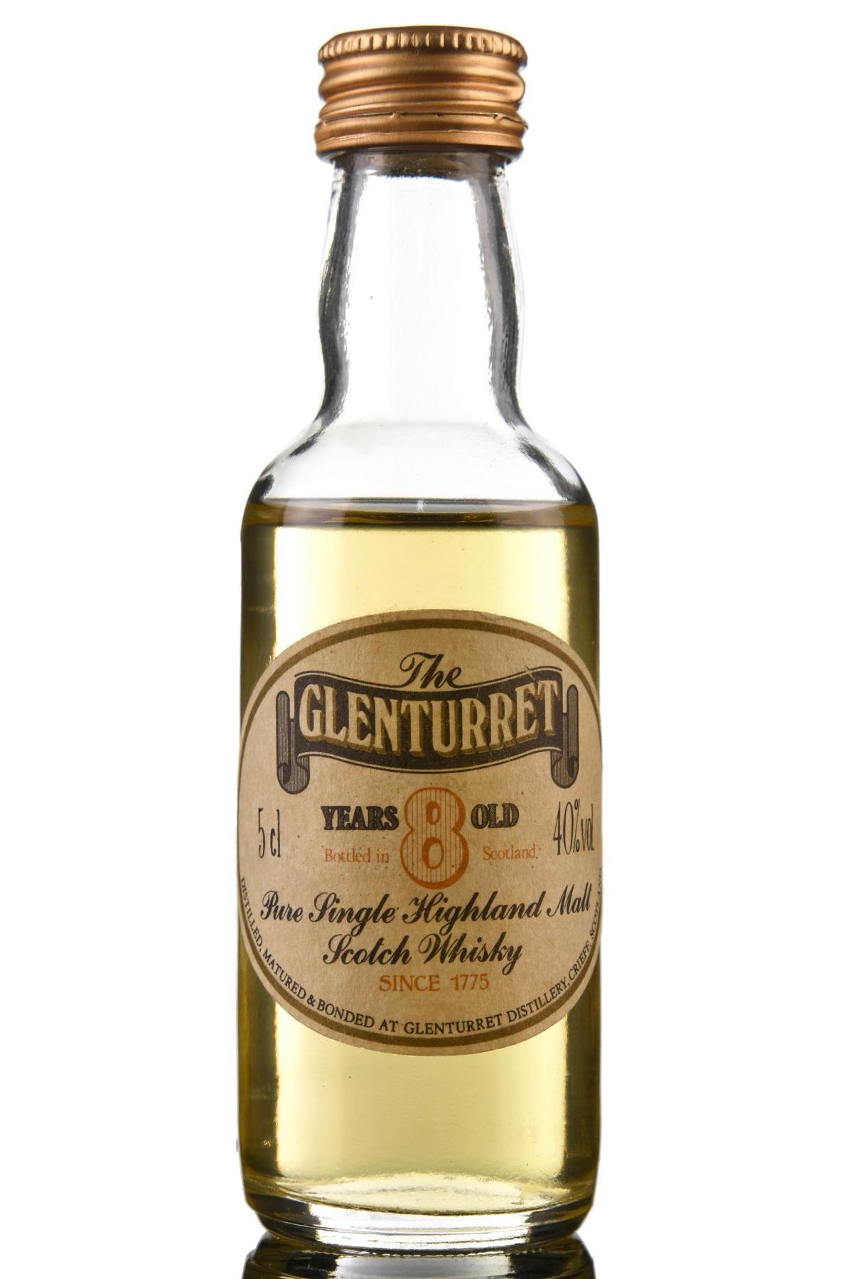 Glenturret 8 Year Old Miniature