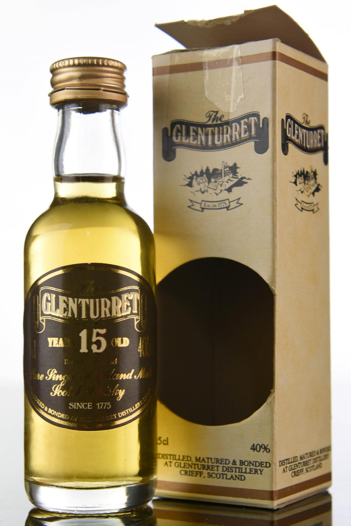 Glenturret 15 Year Old Miniature