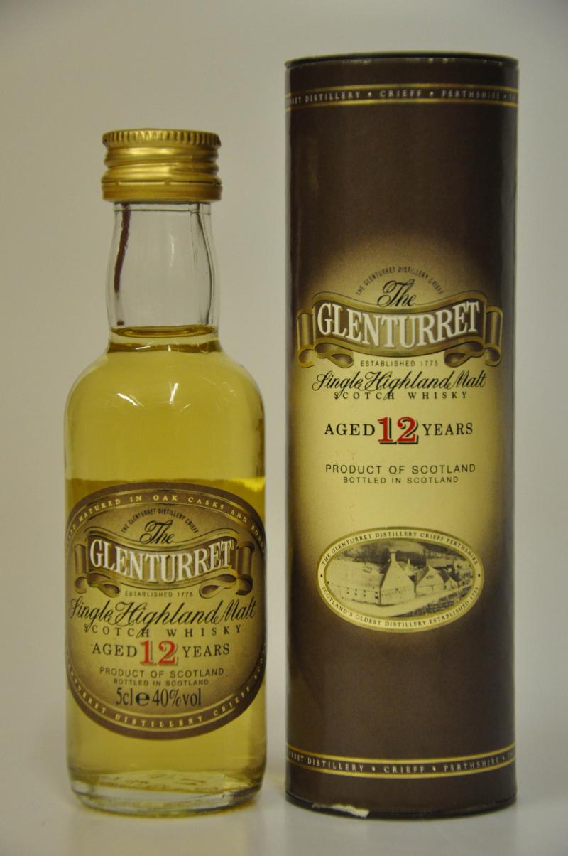 Glenturret 12 Year Old Miniature