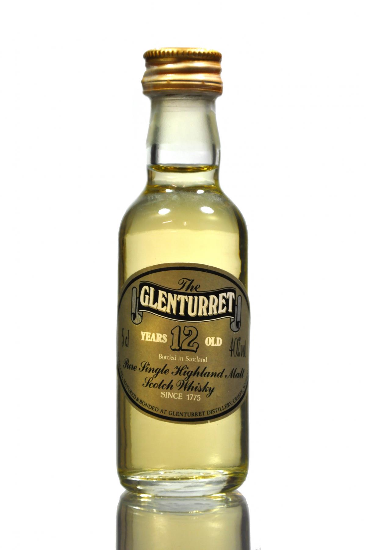 Glenturret 12 Year Old Miniature