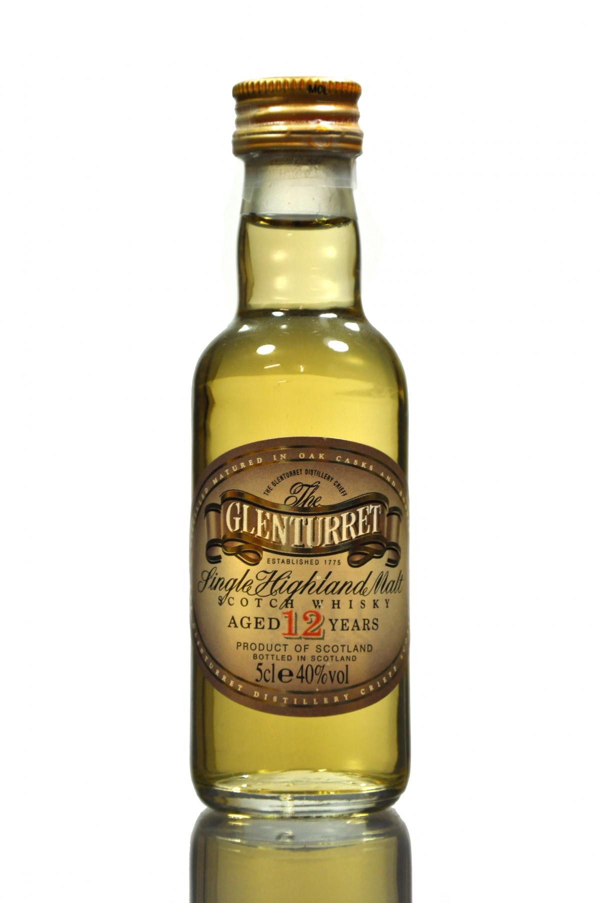 Glenturret 12 Year Old Miniature