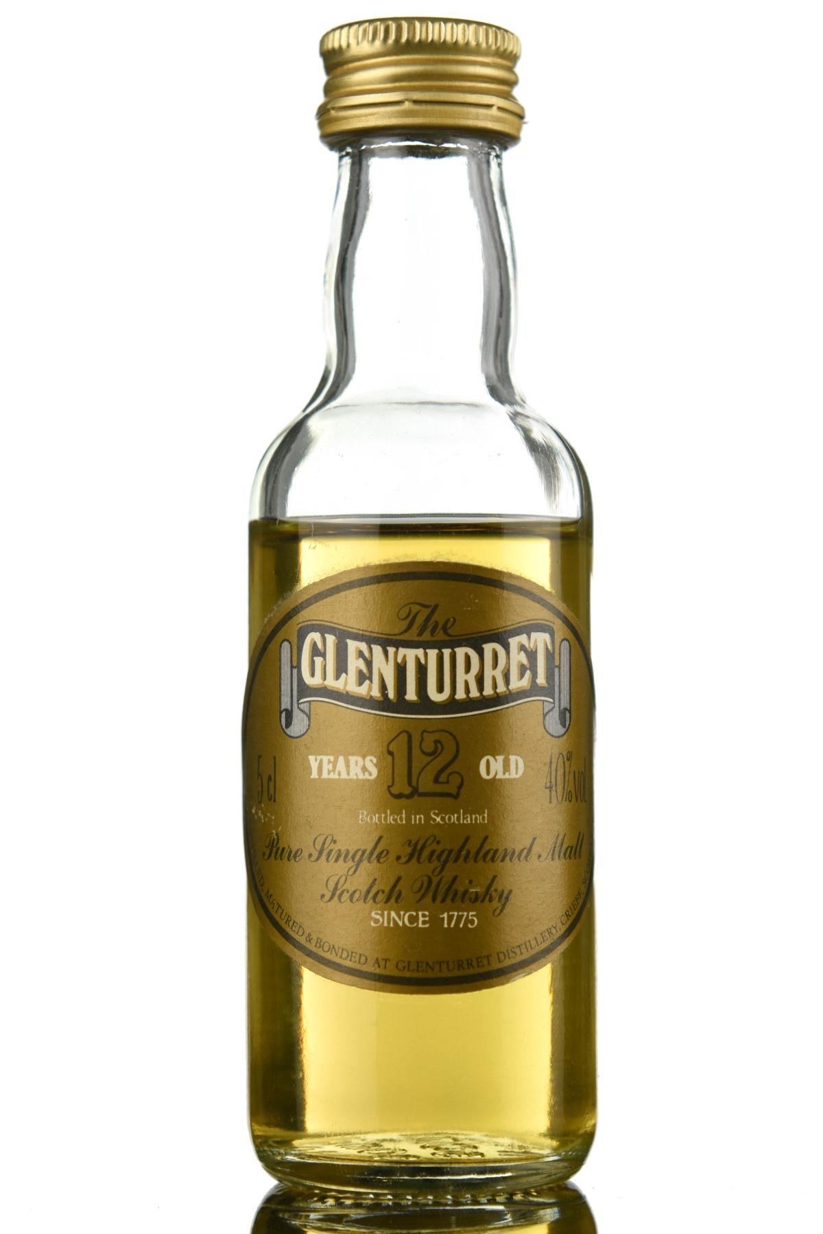 Glenturret 12 Year Old Miniature