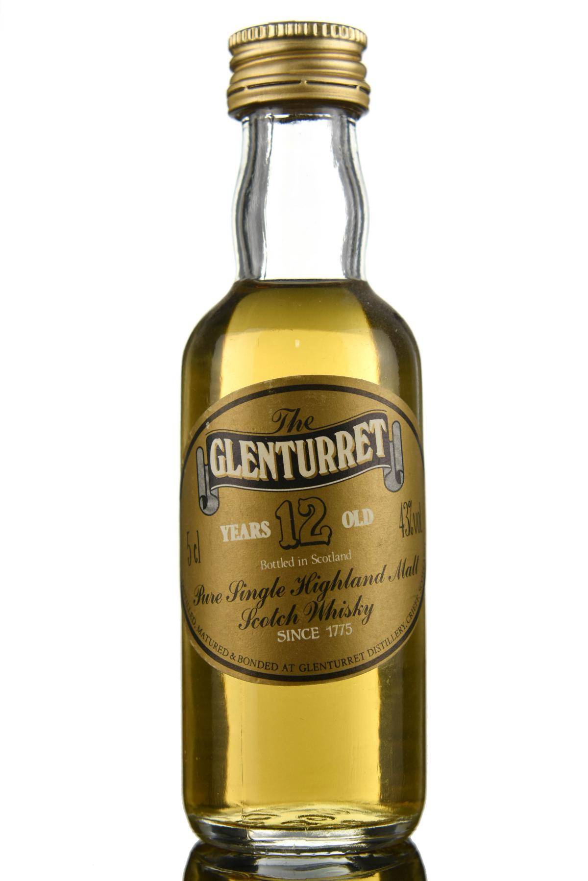 Glenturret 12 Year Old Miniature