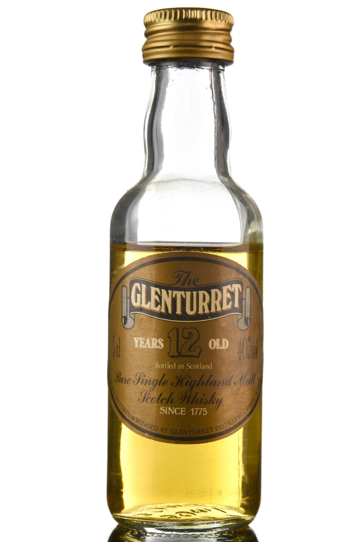 Glenturret 12 Year Old Miniature