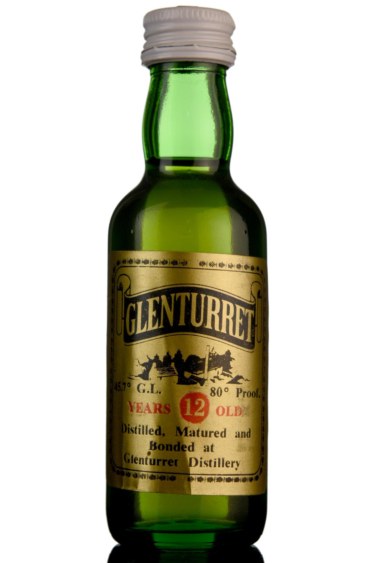 Glenturret 12 Year Old Miniature