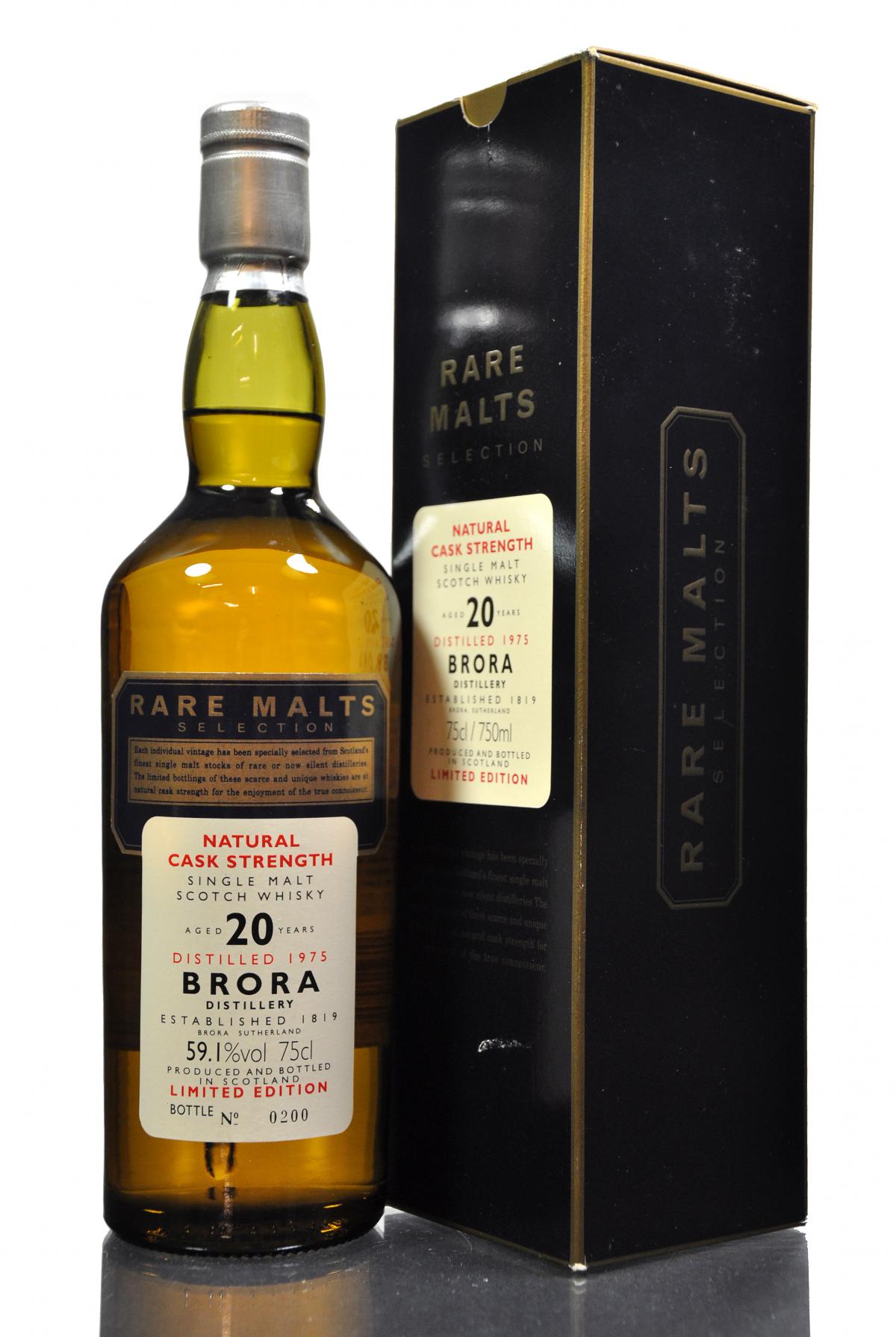 Brora 1975 - 20 Year Old - Rare Malts 59.1%