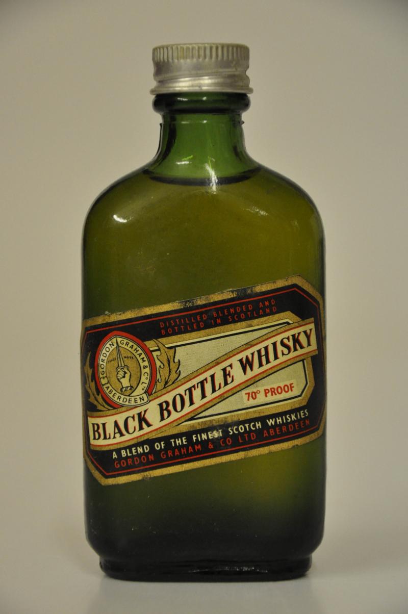 Black Bottle Miniature