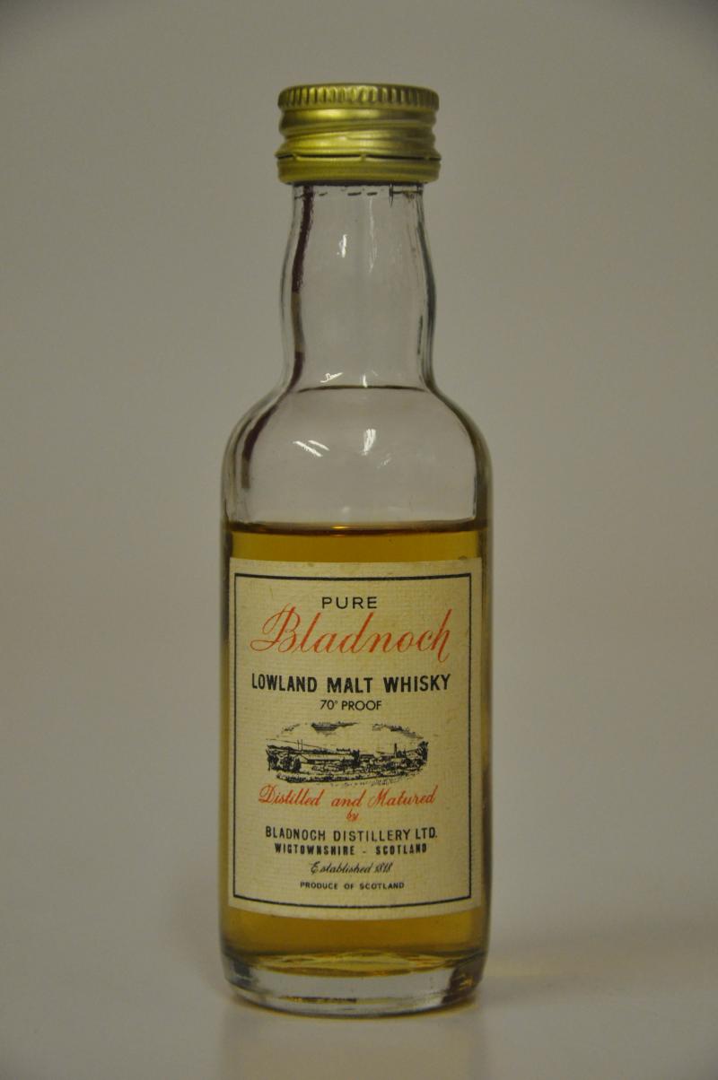 Bladnoch 70 Proof Miniature