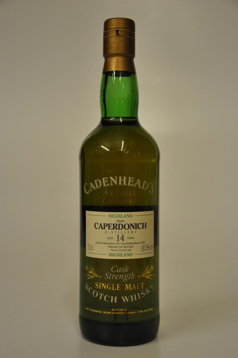 Caperdonich 1977-1992 - 14 Year Old - Cadenheads Authentic Collection