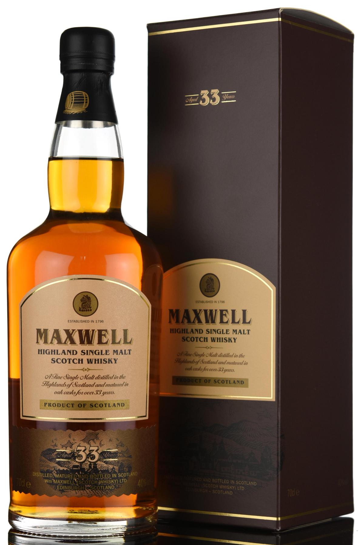 Maxwell 1979 - 33 Year Old