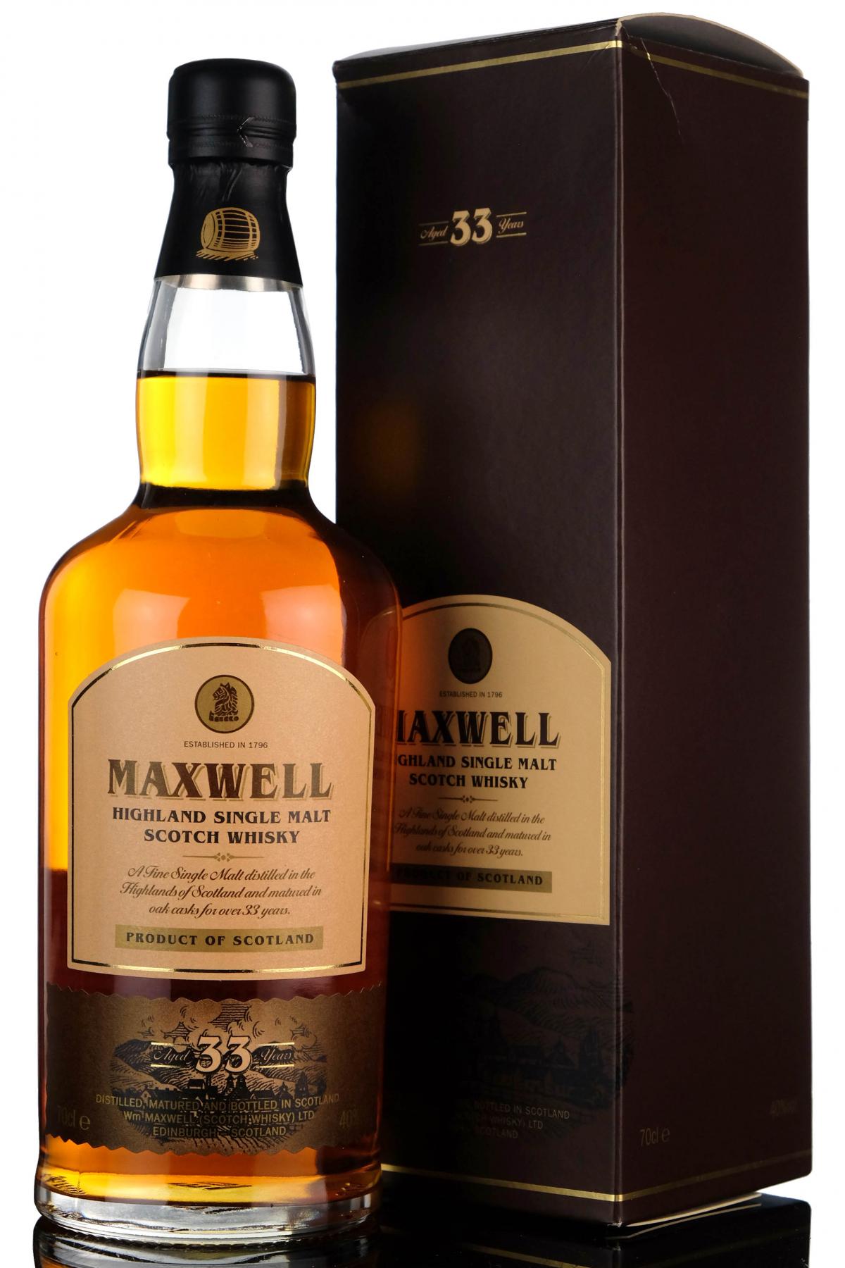 Maxwell 1979 - 33 Year Old