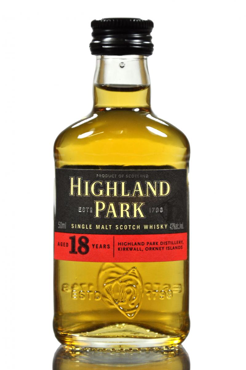 Highland Park 18 Year Old Miniature