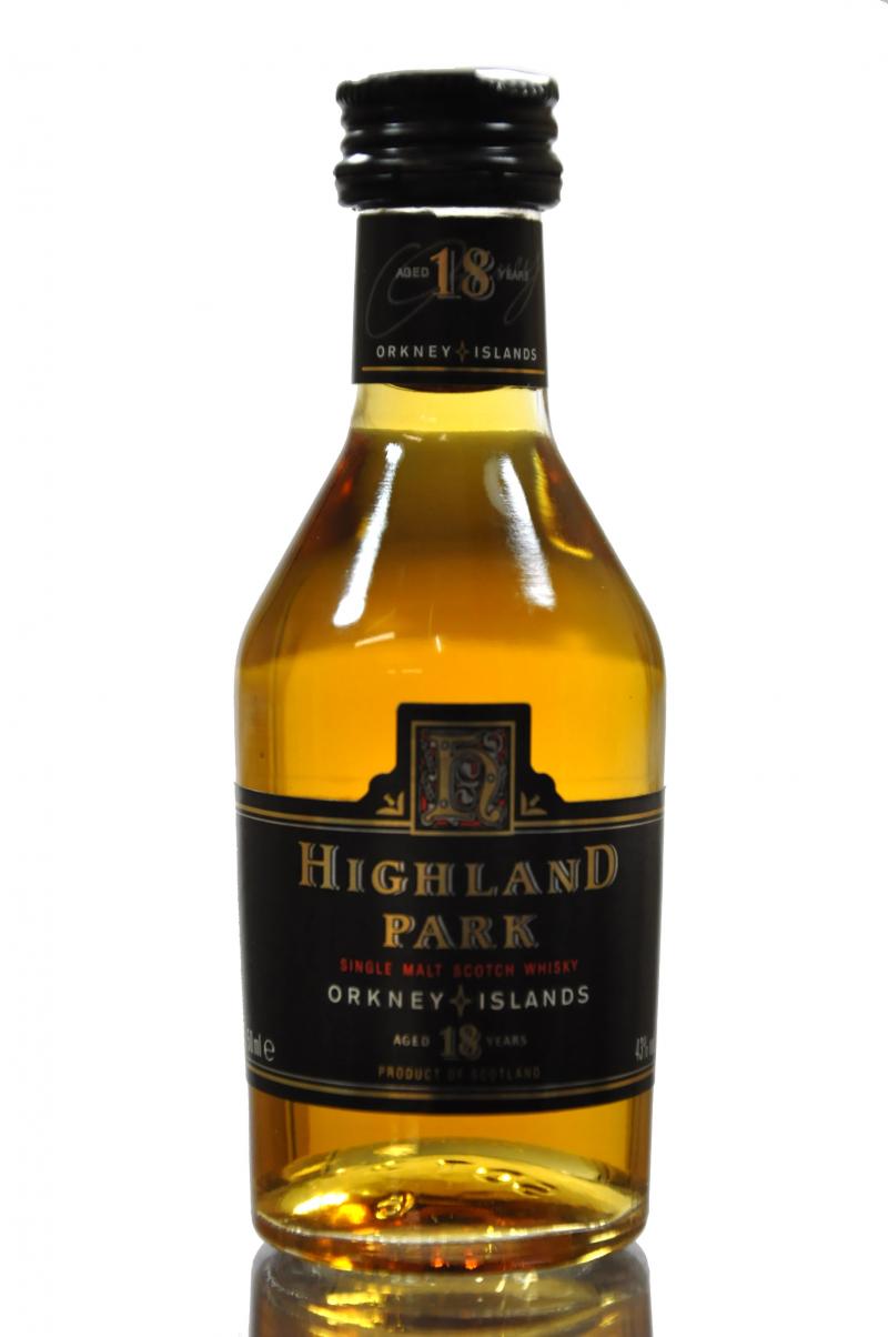 Highland Park 18 Year Old Miniature