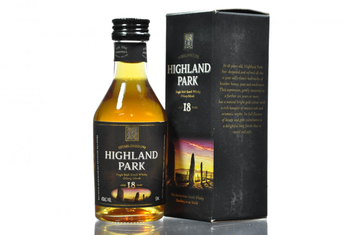 Highland Park 18 Year Old Miniature