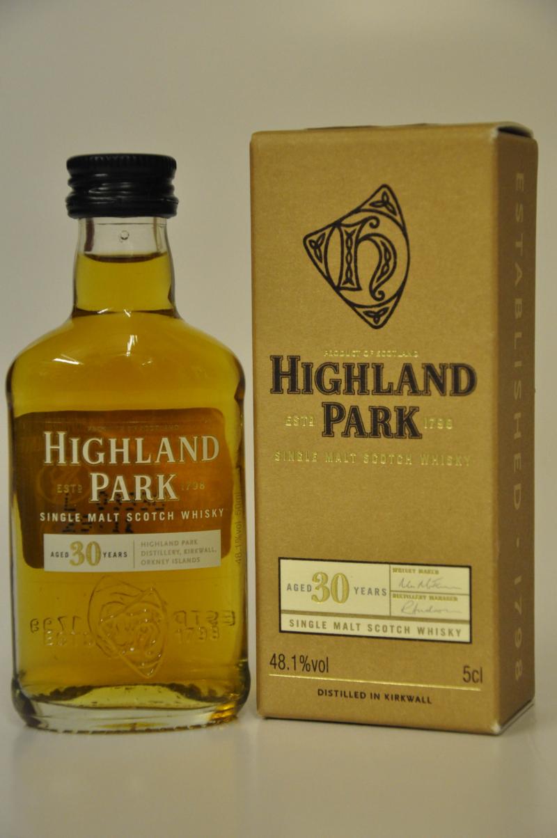 Highland Park 30 Year Old Miniature