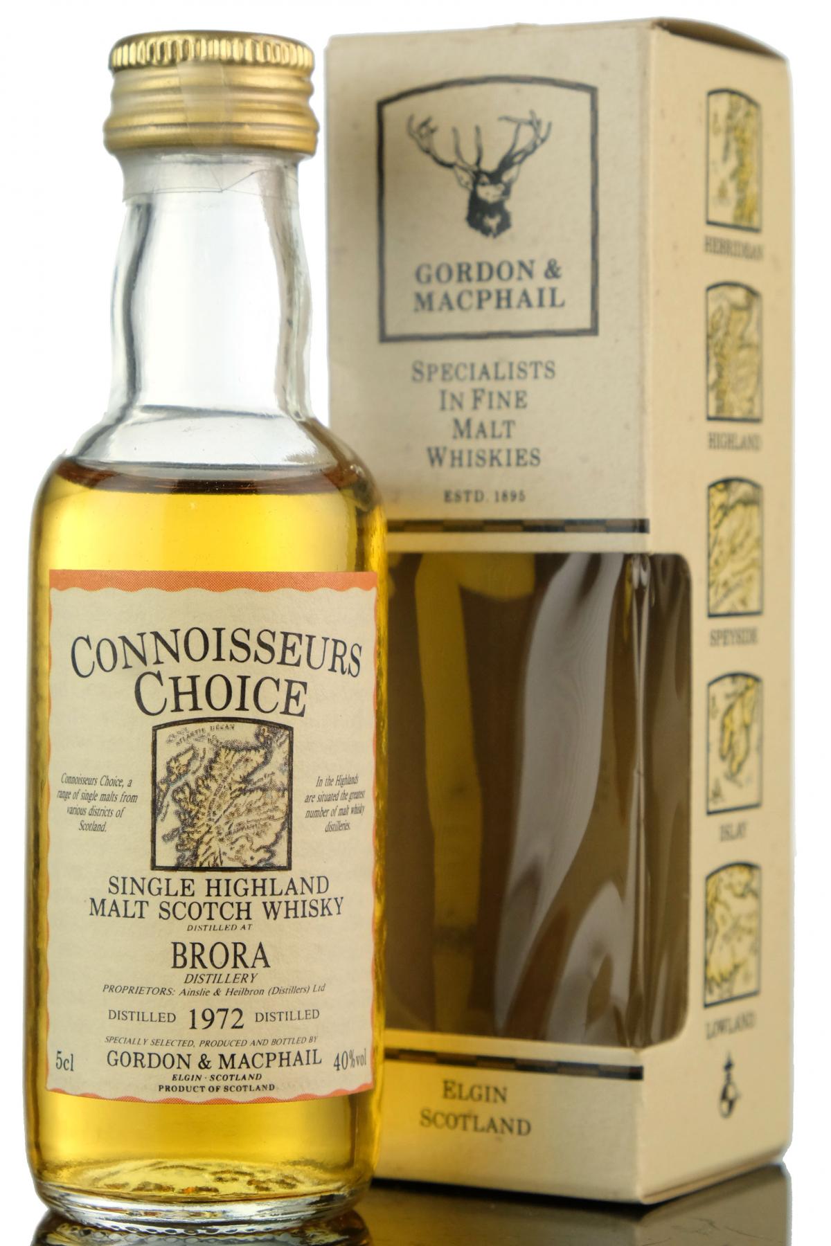 Brora 1972 - Connoisseurs Choice Miniature