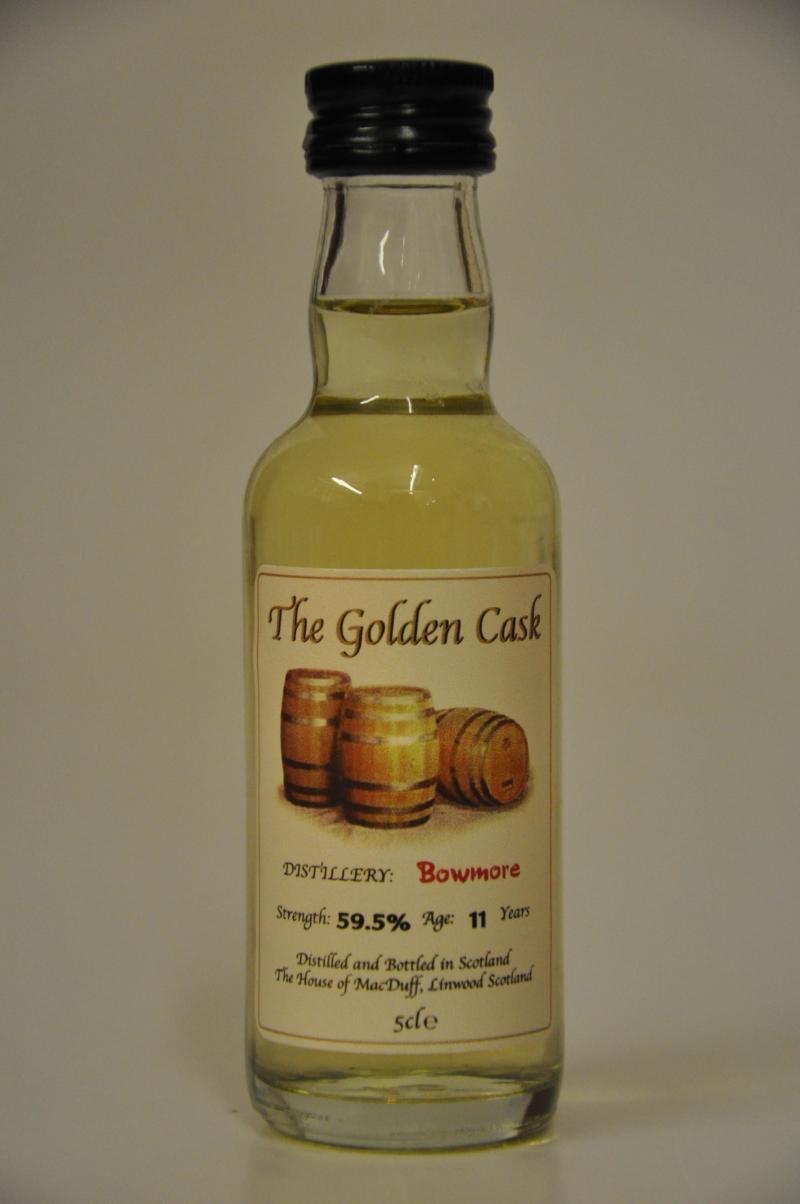 Bowmore 11 Year Old - The Golden Cask Miniature