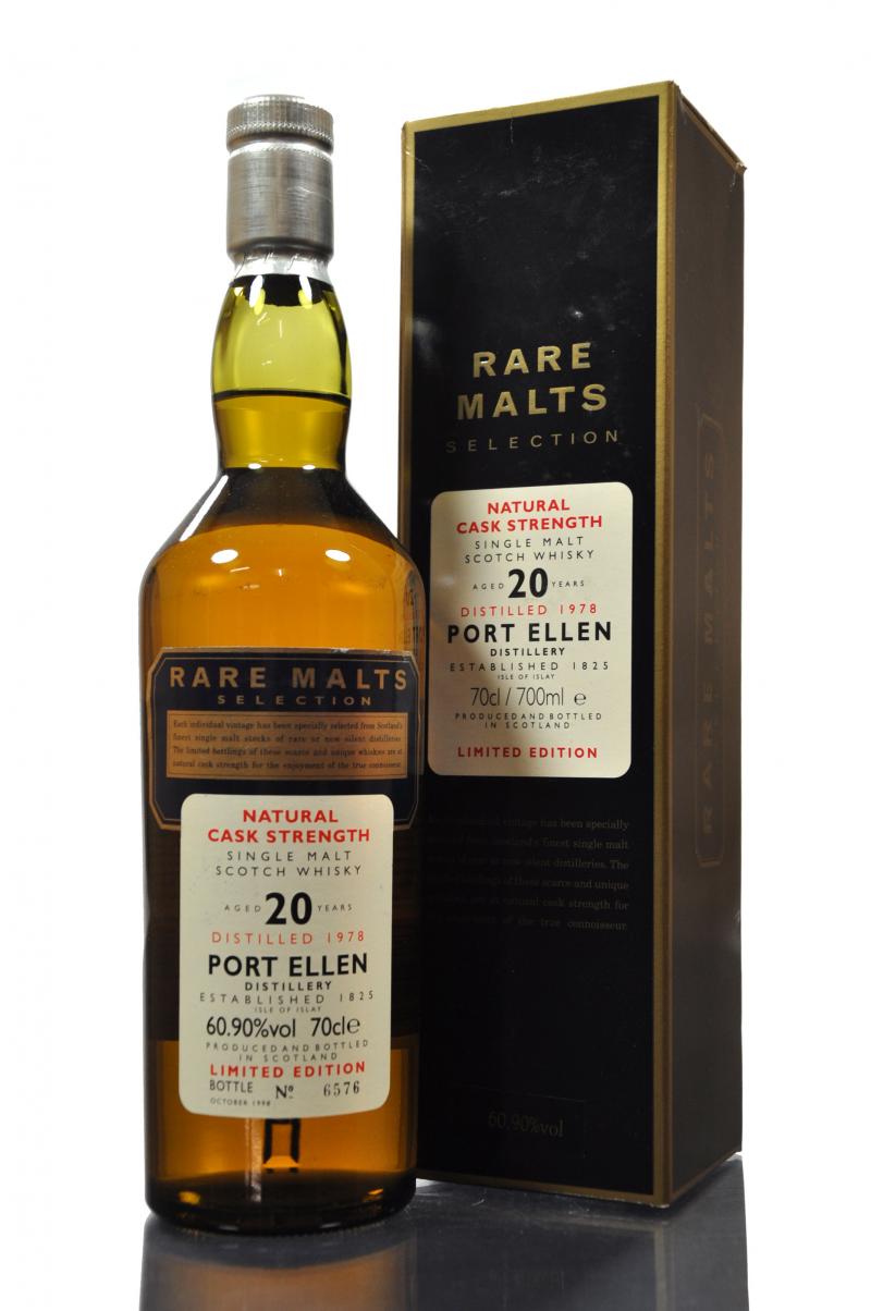 Port Ellen 1978-1998 - 20 Year Old - Rare Malts 60.90%