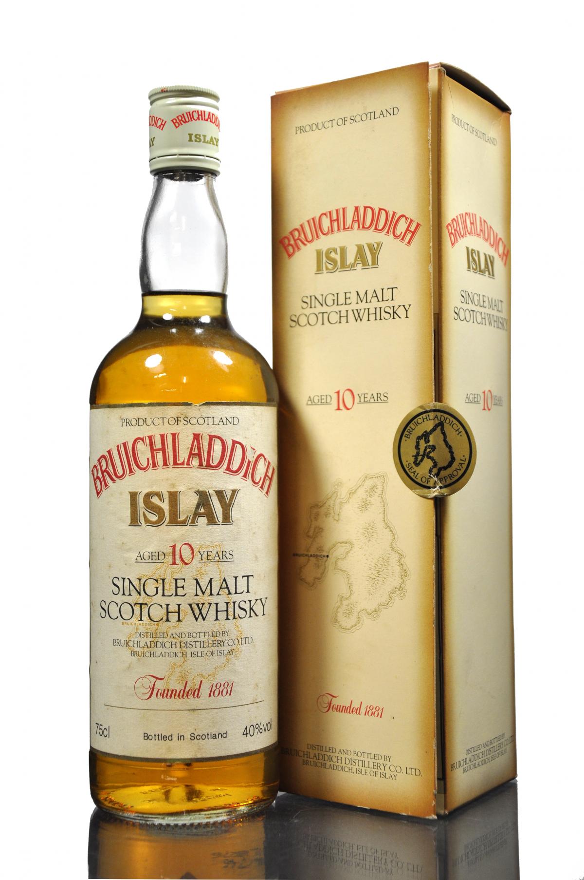 Bruichladdich 10 Year Old - 1980s