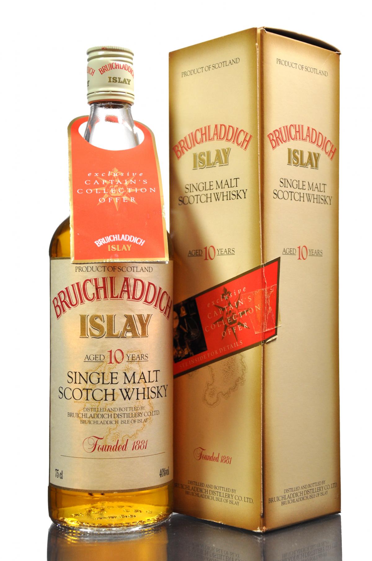 Bruichladdich 10 Year Old - 1980s