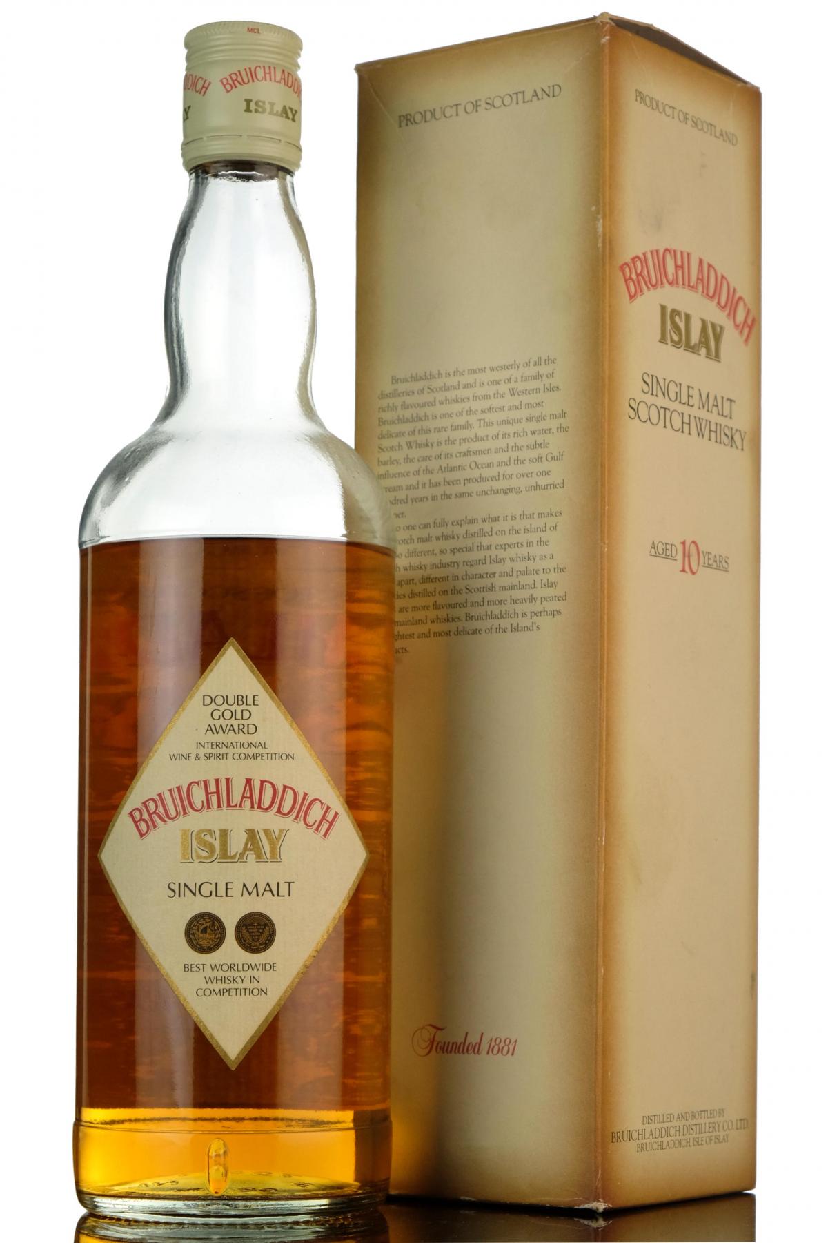 Bruichladdich 10 Year Old - 1980s