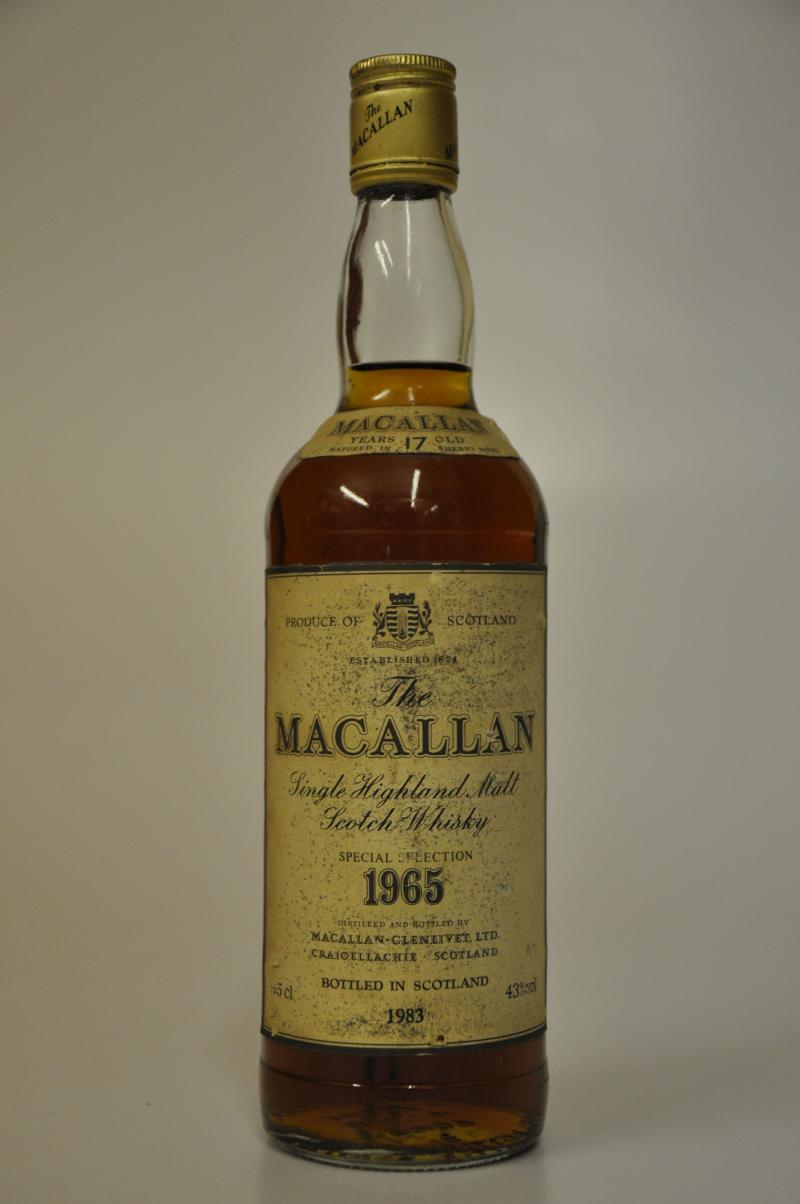 Macallan 1965-1983 - 17 Year Old - Sherry Cask - Special Selection