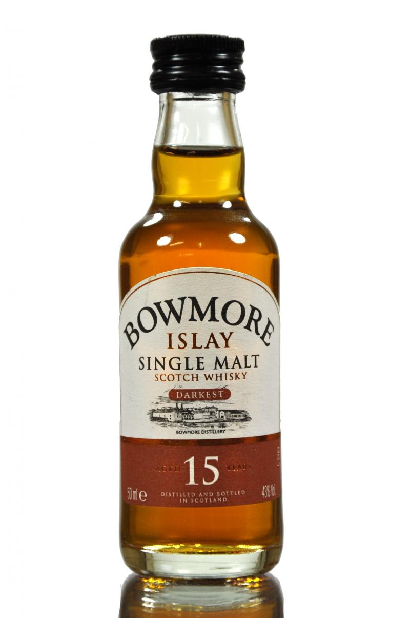 Bowmore Darkest Miniature