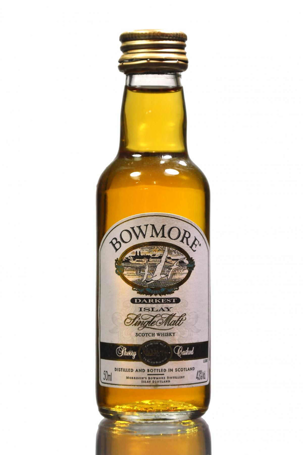 Bowmore Darkest Miniature