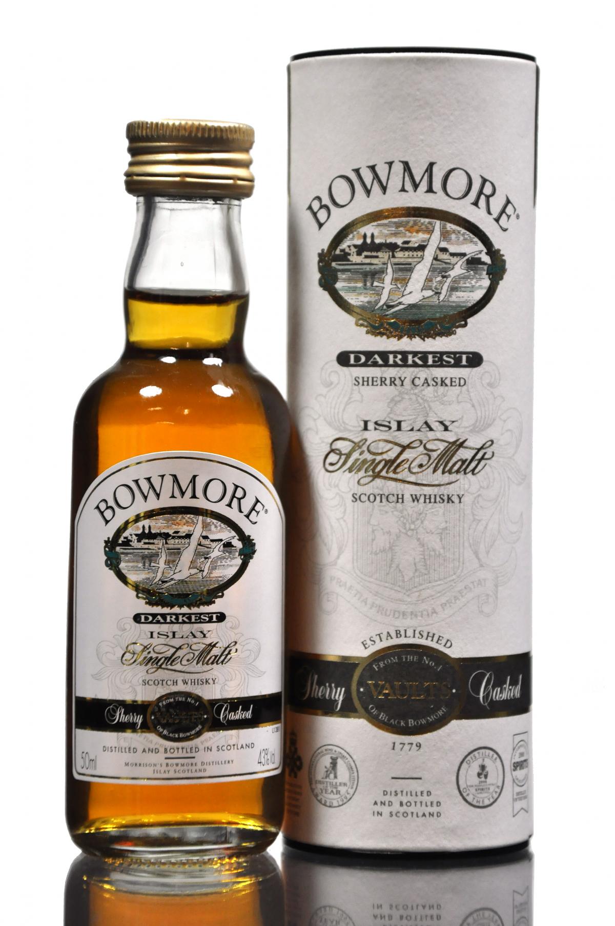 Bowmore Darkest Miniature