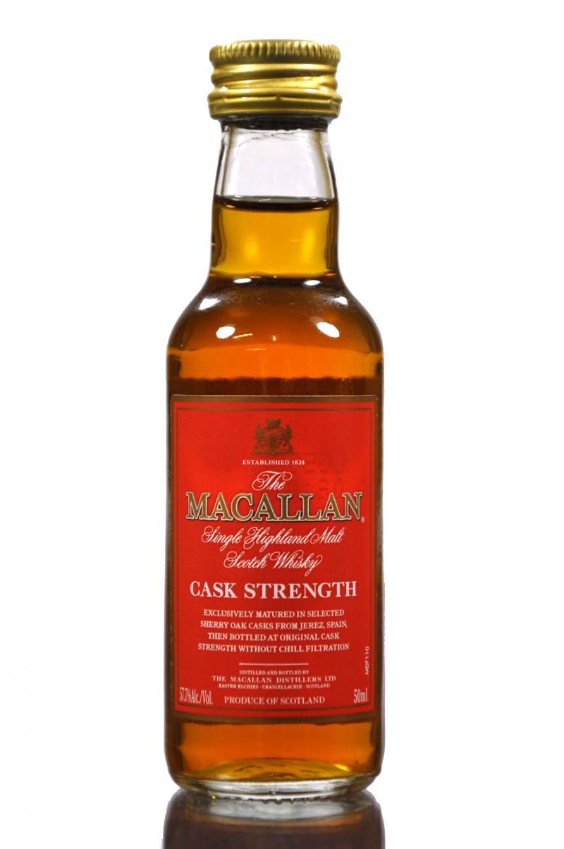 Macallan Cask Strength Miniature