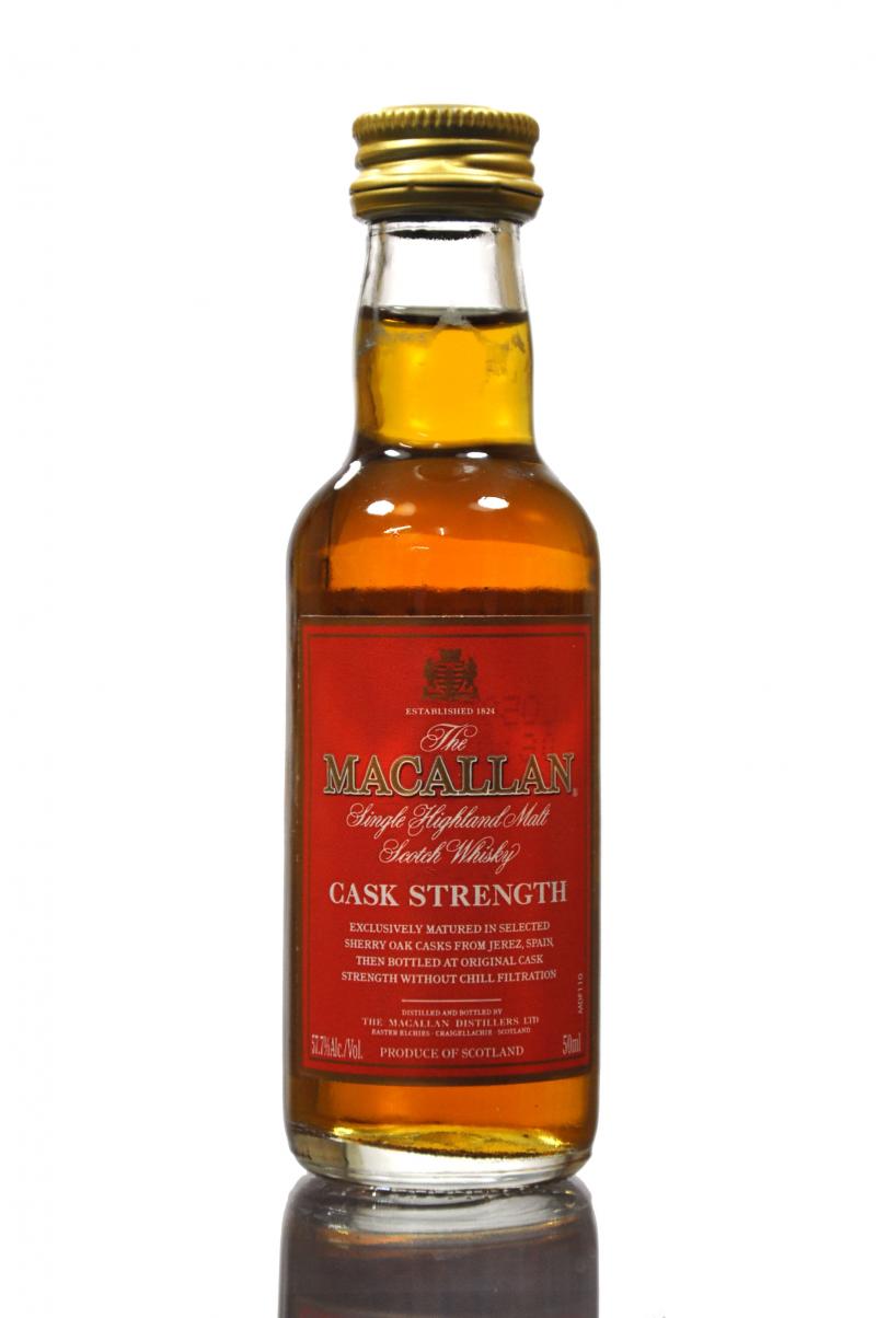 Macallan Cask Strength Miniature