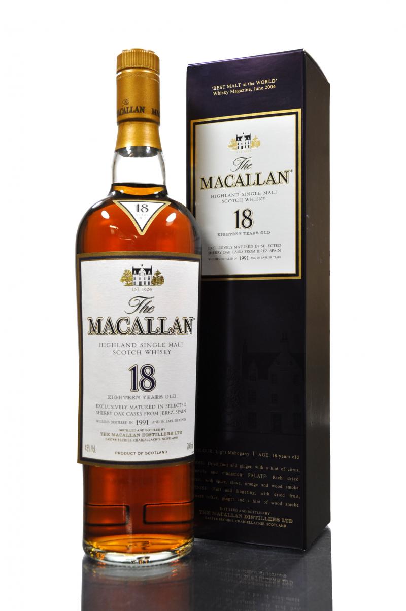 Macallan 1991 - 18 Year Old