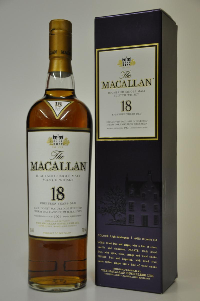 Macallan 1991 - 18 Year Old