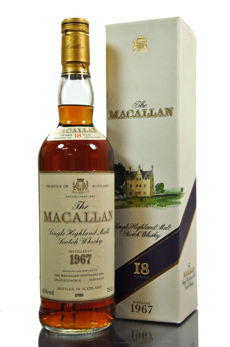 Macallan 1967-1986 - 18 Year Old