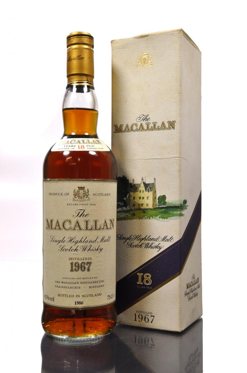 Macallan 1967-1986 - 18 Year Old