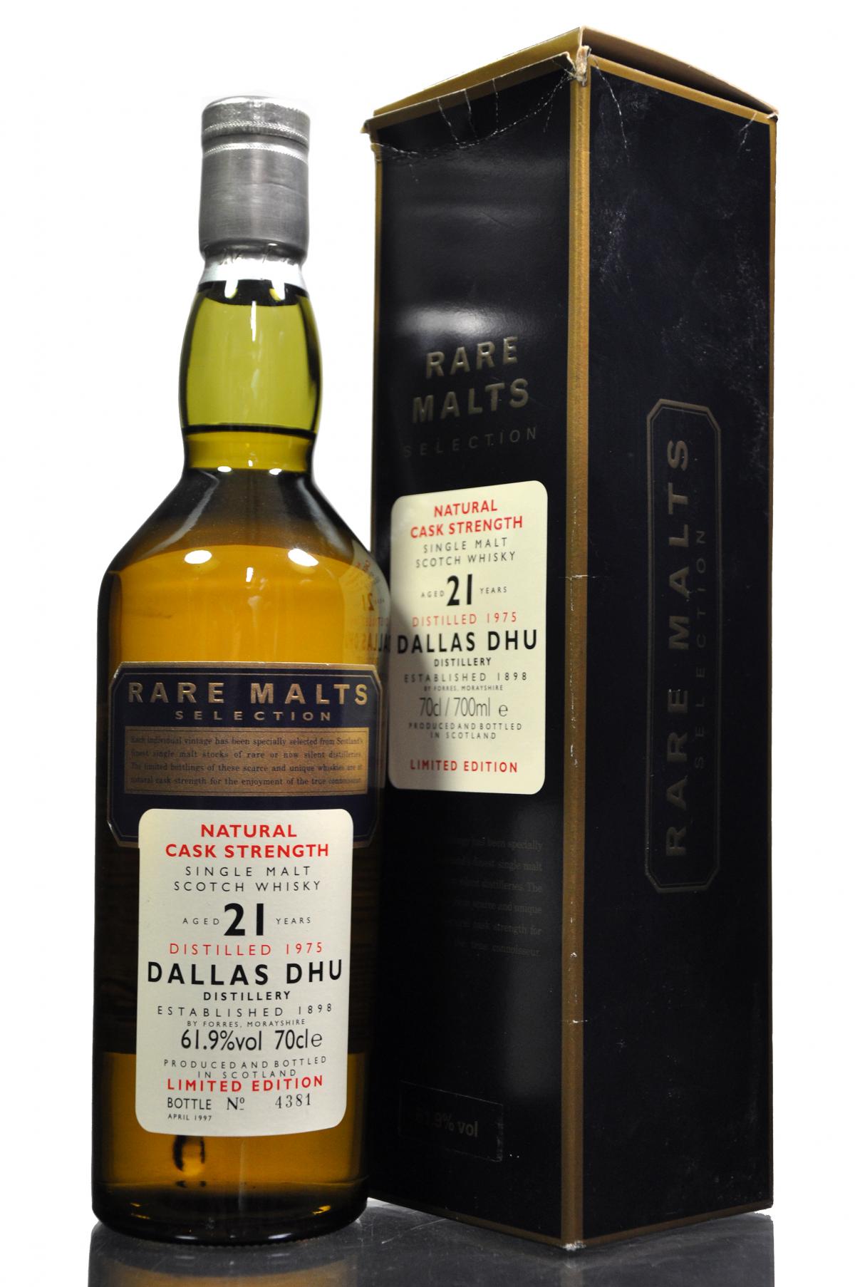 Dallas Dhu 1975-1997 - 21 Year Old - Rare Malts 61.9%
