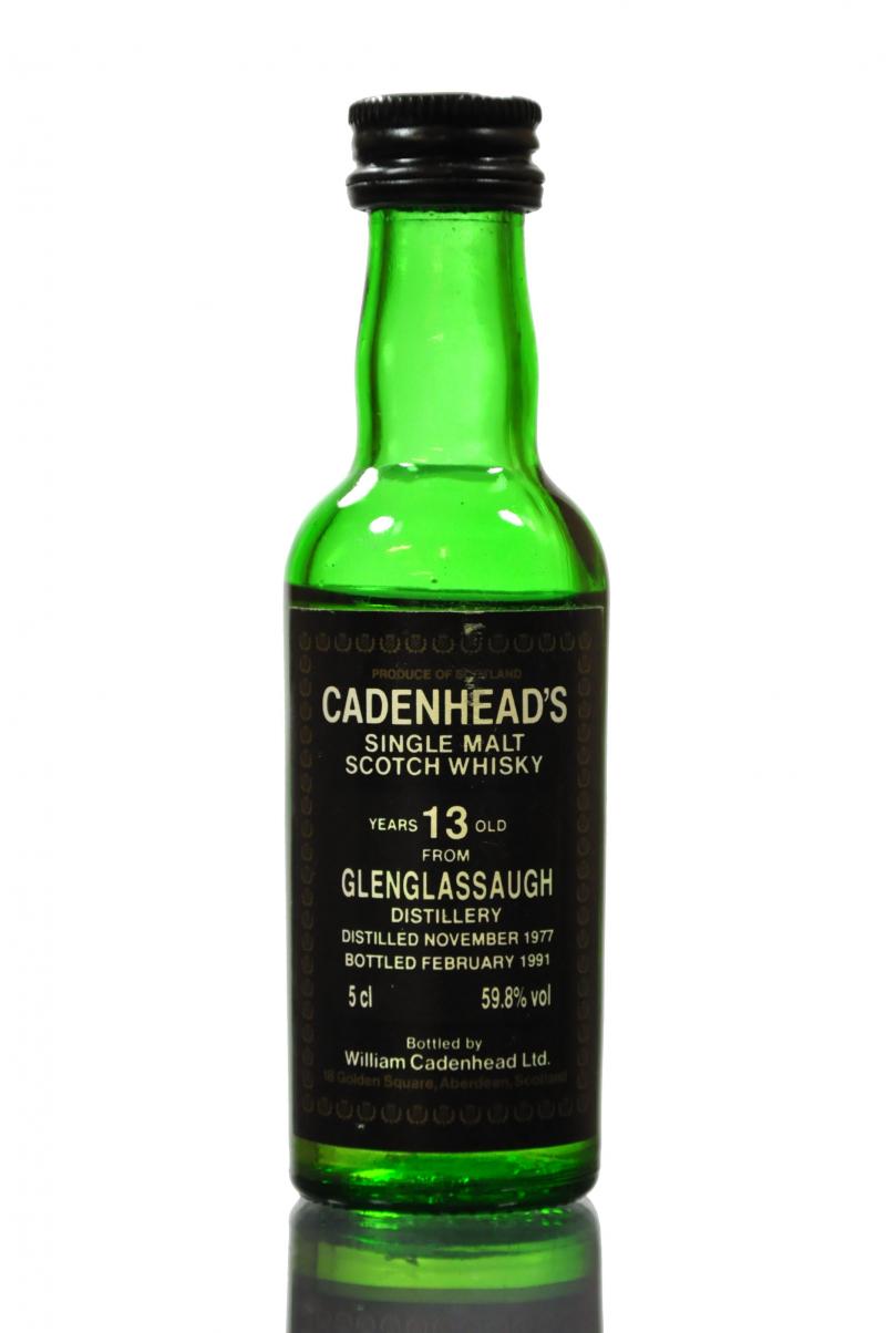 Glenglassaugh 1977-1991 - 13 Year Old - Cadenheads - Miniature