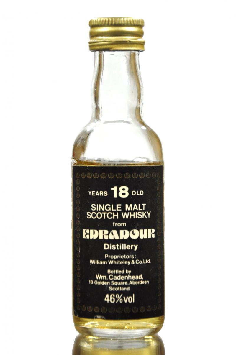 Edradour 18 Year Old - Cadenhead Miniature