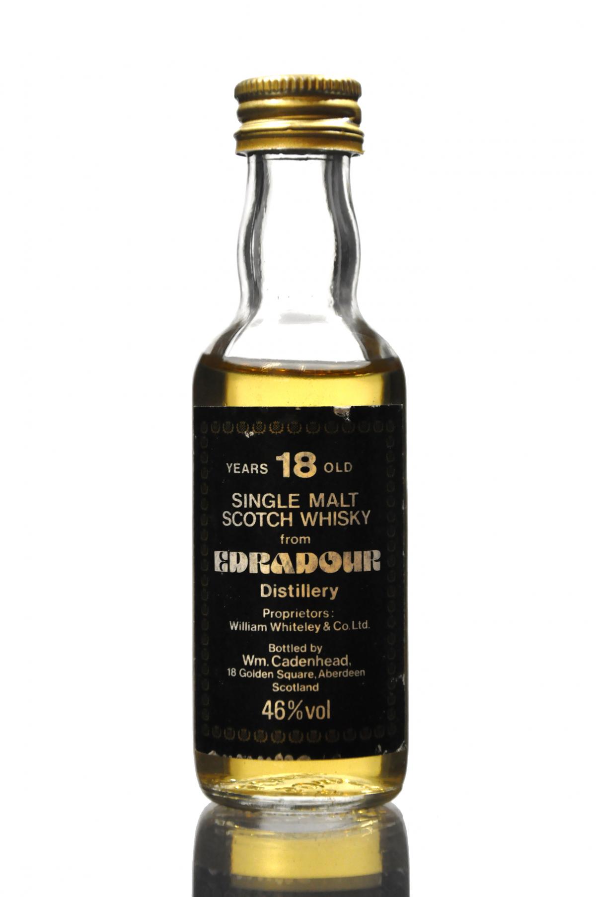 Edradour 18 Year Old - Cadenhead Miniature