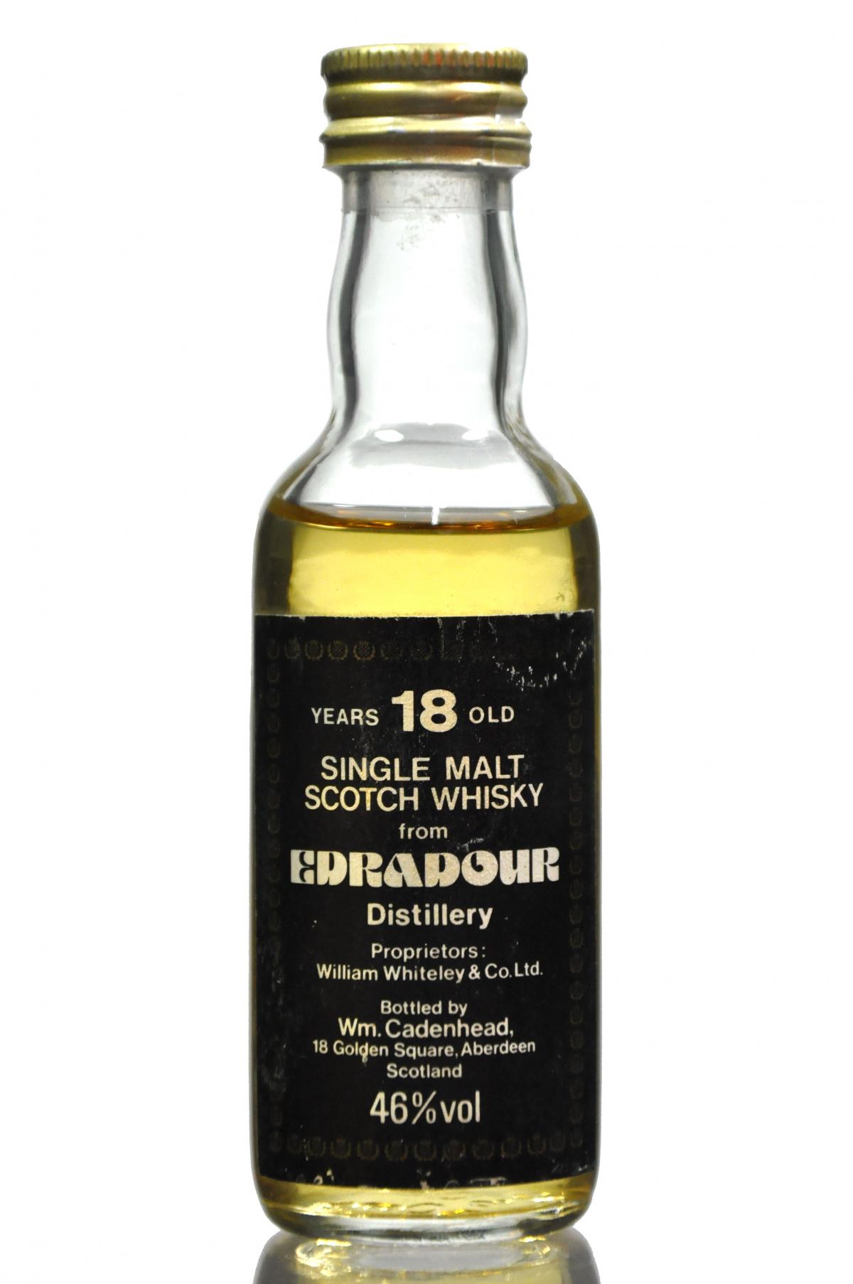 Edradour 18 Year Old - Cadenhead Miniature