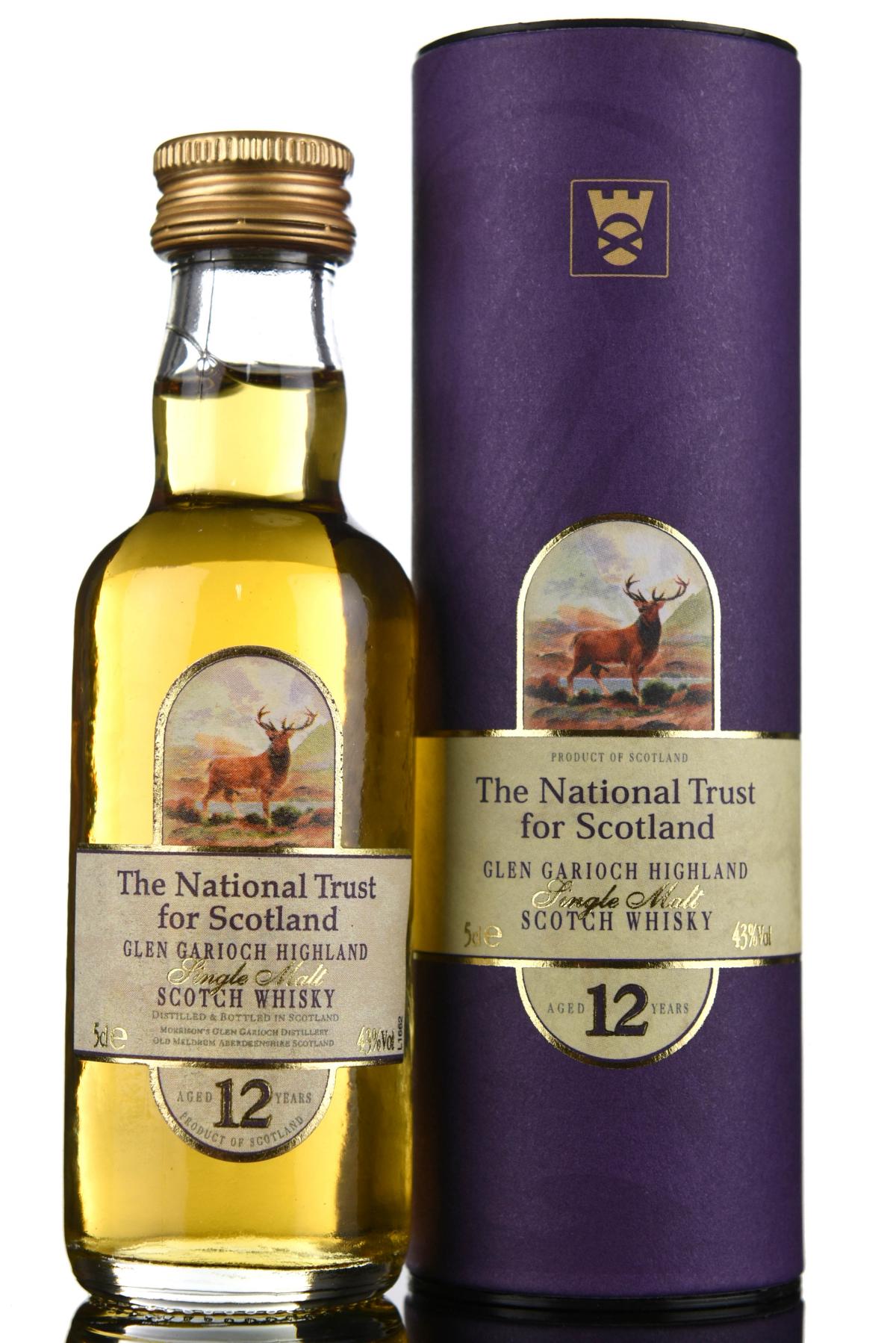 Glen Garioch 12 Year Old - National Trust Miniature