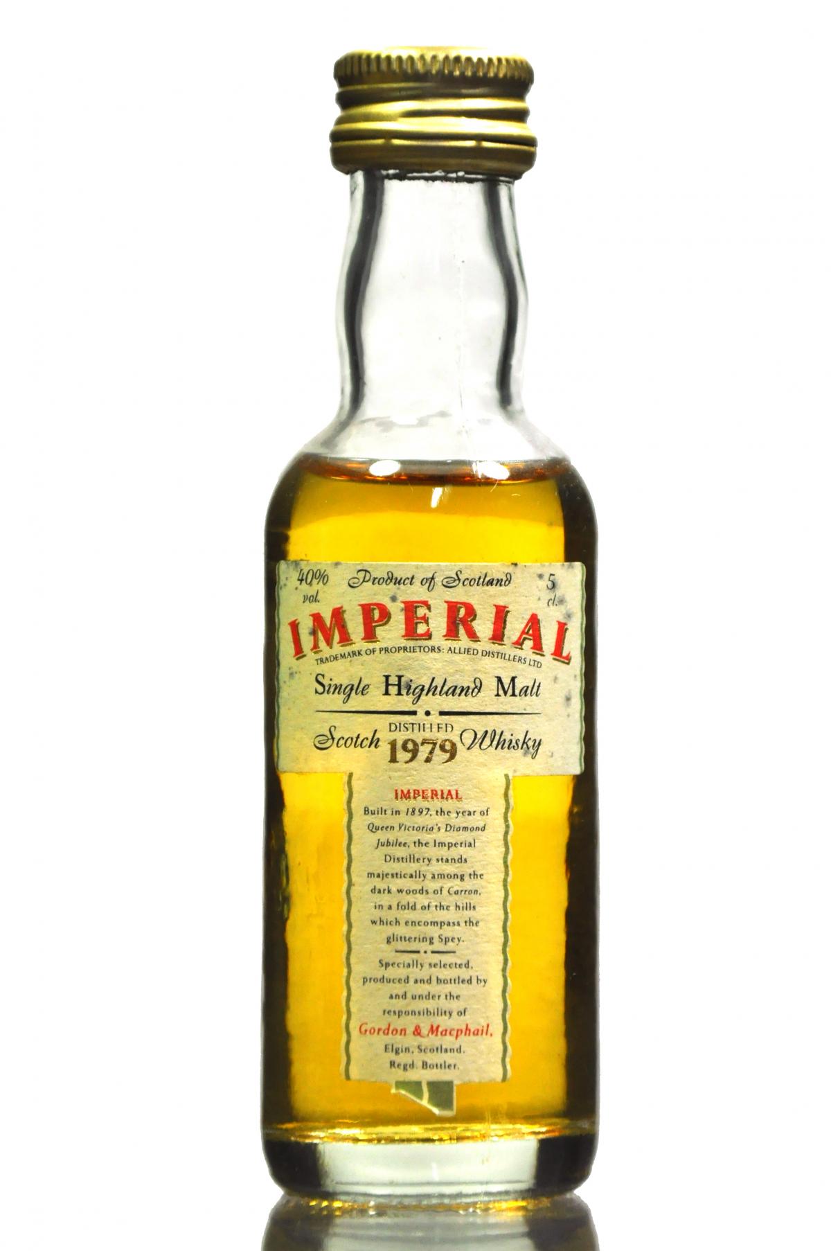 Imperial 1979 - Gordon & MacPhail Miniature