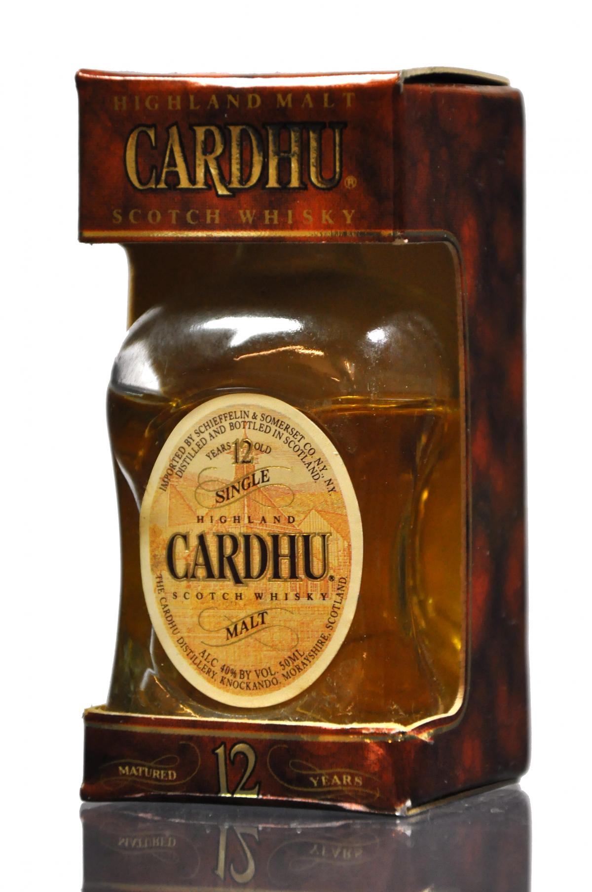 Cardhu 12 Year Old Miniature