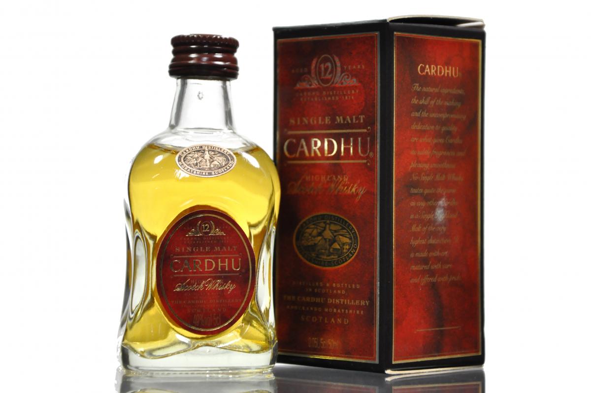 Cardhu 12 Year Old Miniature