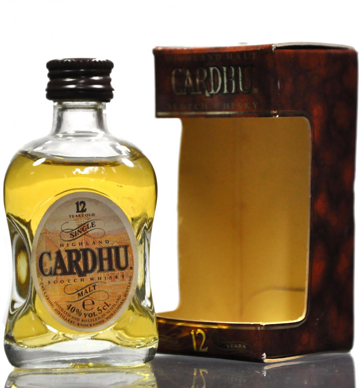 Cardhu 12 Year Old Miniature