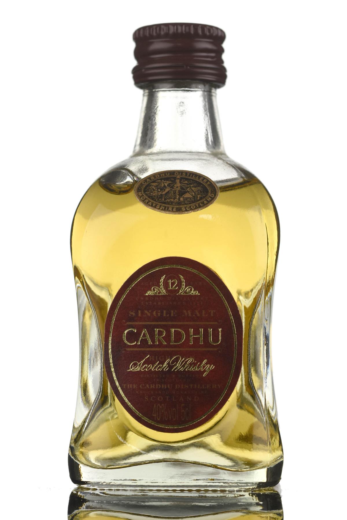 Cardhu 12 Year Old Miniature