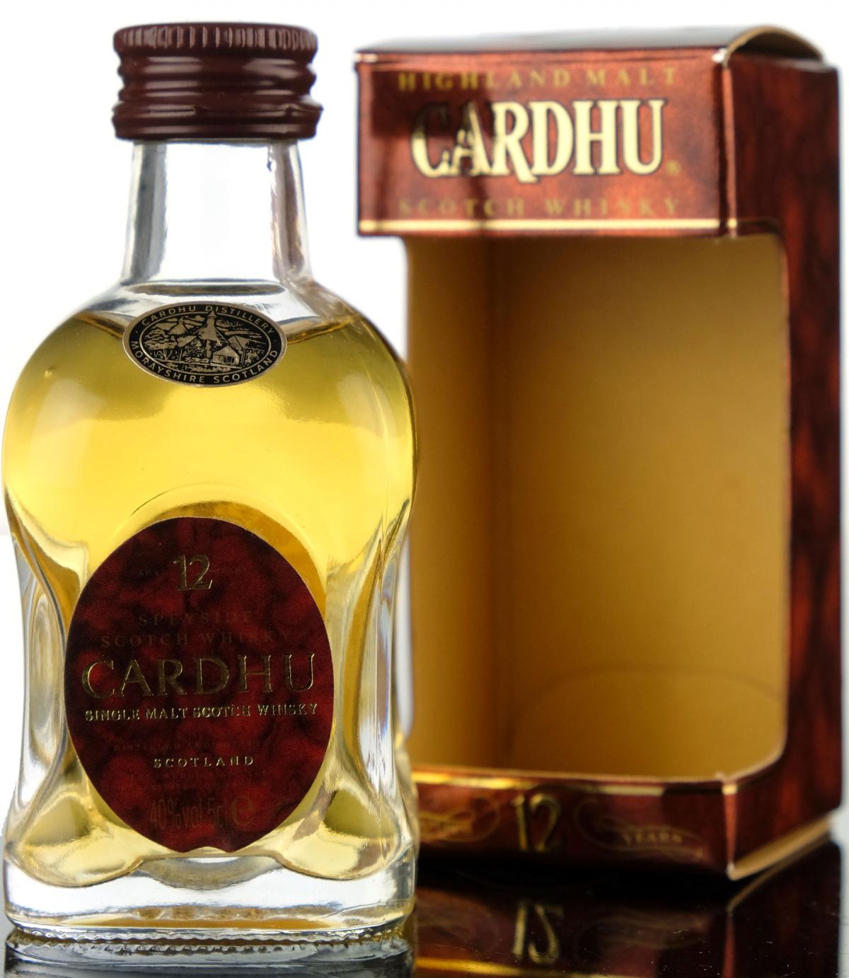 Cardhu 12 Year Old Miniature