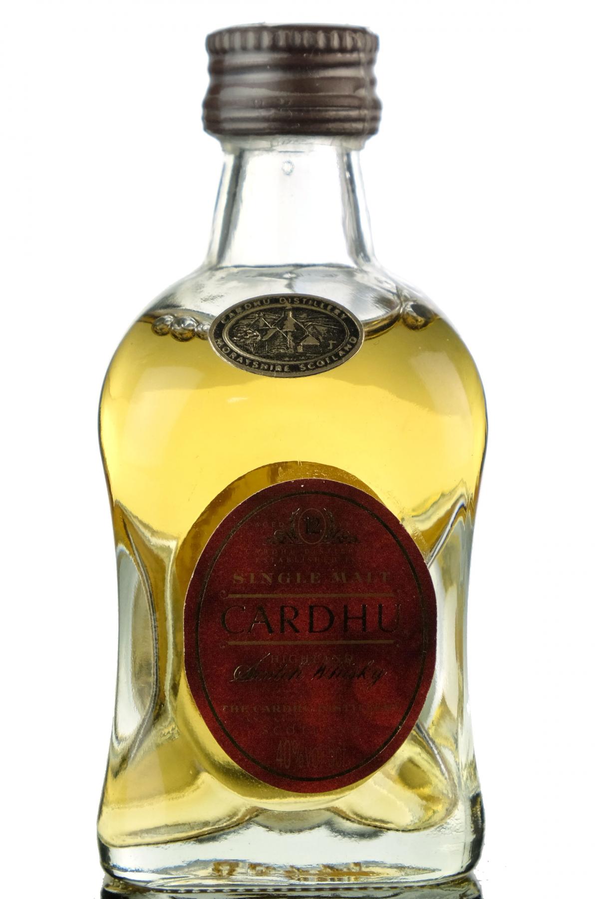 Cardhu 12 Year Old Miniature