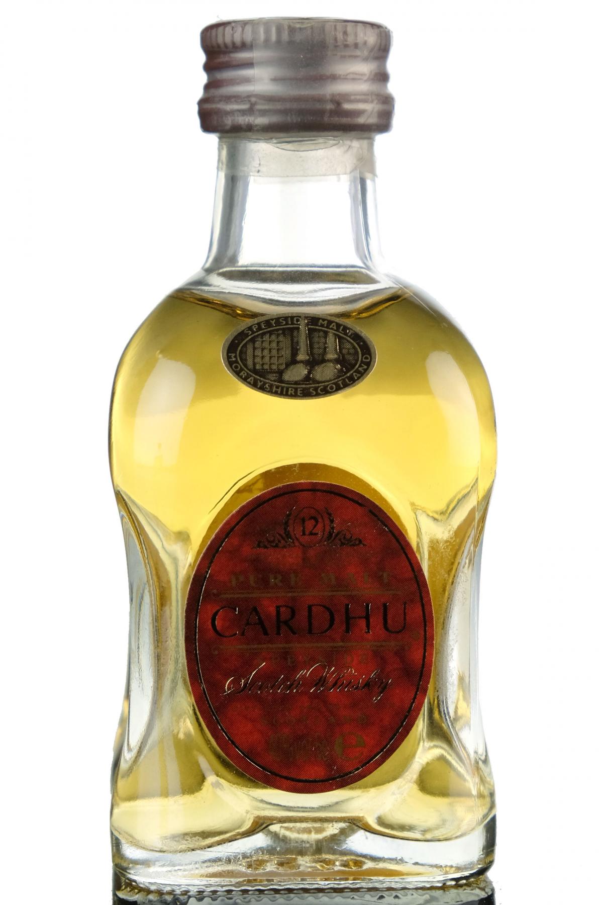 Cardhu 12 Year Old Miniature