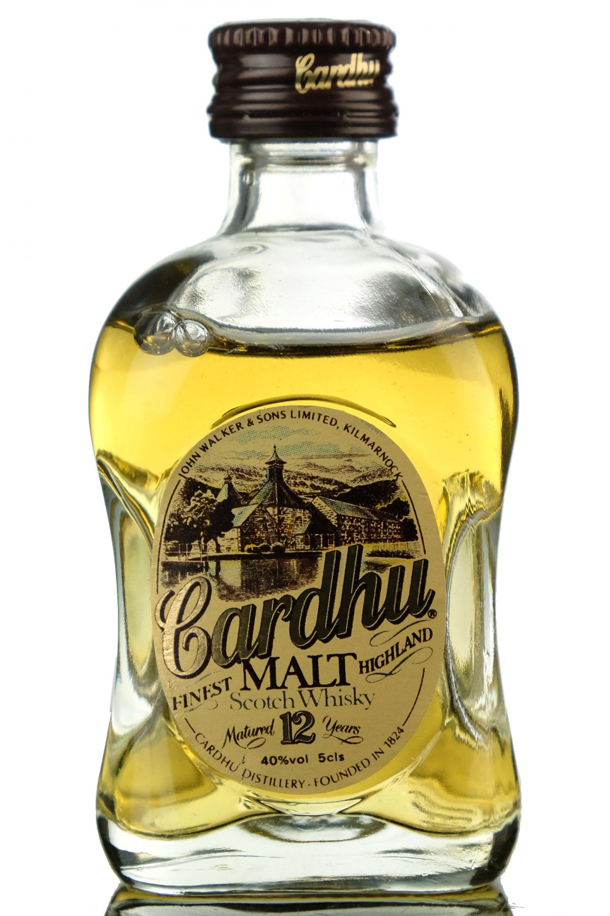 Cardhu 12 Year Old Miniature